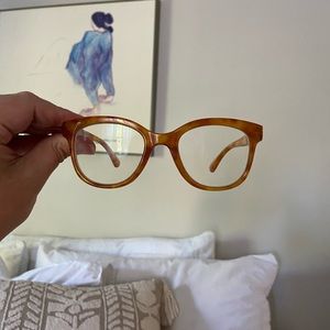 Peepers Grandview Honey Tortoise Blue Light Glasses Oprah Favorite +0.00